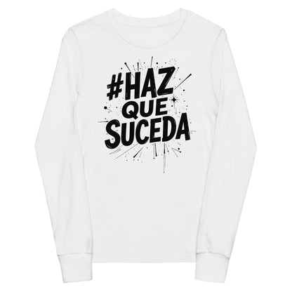 Haz Que Suceda Signature Kids long sleeve tee