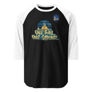 Golden State Warriors 3/4 sleeve raglan shirt