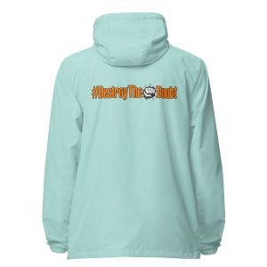 Destroy The Doubt Signature lightweight zip up windbreaker