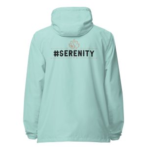 Serenity Signature lightweight zip up windbreaker