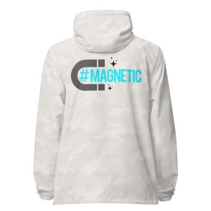 Magnetic Signature lightweight zip up windbreaker
