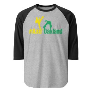 Axe Oakland 3/4 sleeve raglan shirt
