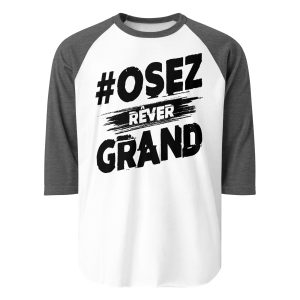Osez Rever Grand Signature 3/4 sleeve raglan shirt