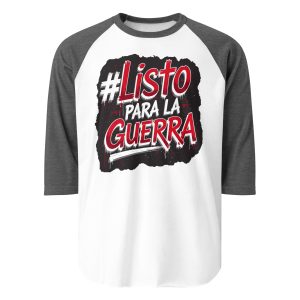 Listo Guerra Signature 3/4 sleeve raglan shirt