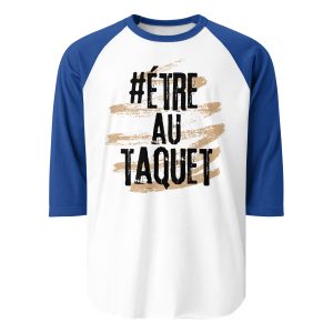 Etre Au Taquet Signature 3/4 sleeve raglan shirt