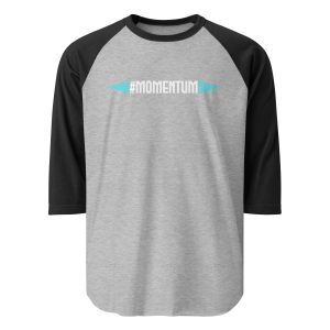 Momentum 3/4 sleeve raglan shirt
