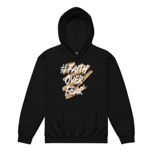Faith Over Fear Kids hoodie