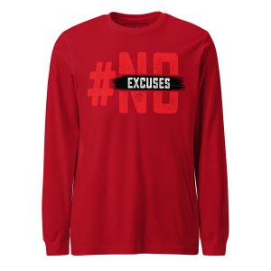 No Excuses Signature Long Sleeve Tee
