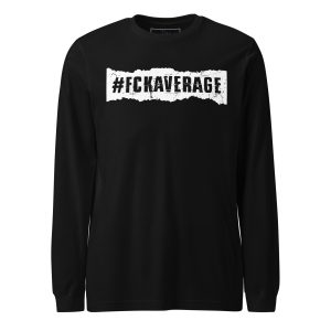 Fckaverage Long Sleeve Tee