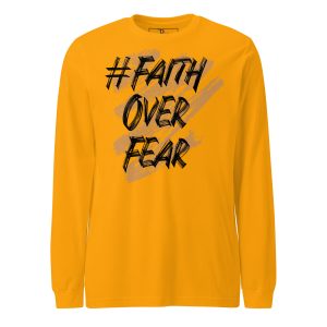 Faith Over Fear Signature Long Sleeve Tee