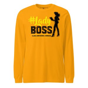 Valentine Special Lady Boss Signature Long Sleeve Tee