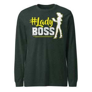 Valentine Special Lady Boss Wild Long Sleeve Tee